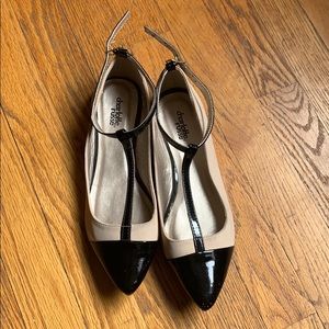 Charlotte Russe color block flats